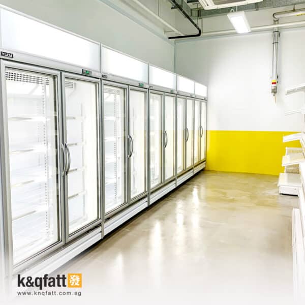 YUDA 2-doors swing glass upright chiller - Image 3