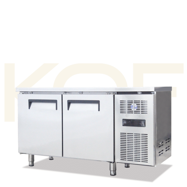 Kerry Stainless Steel Under-counter 2-Doors Freezer