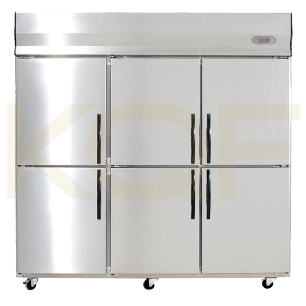 YUDA Stainless Steel Upright 6 Doors Chiller